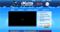 Desktop Screenshot of imaterelementary.org